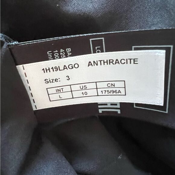Ba&sh Lagos wool-blend coat Anthracite / Charcoal Large MSRP $695 - Picture 11 of 12